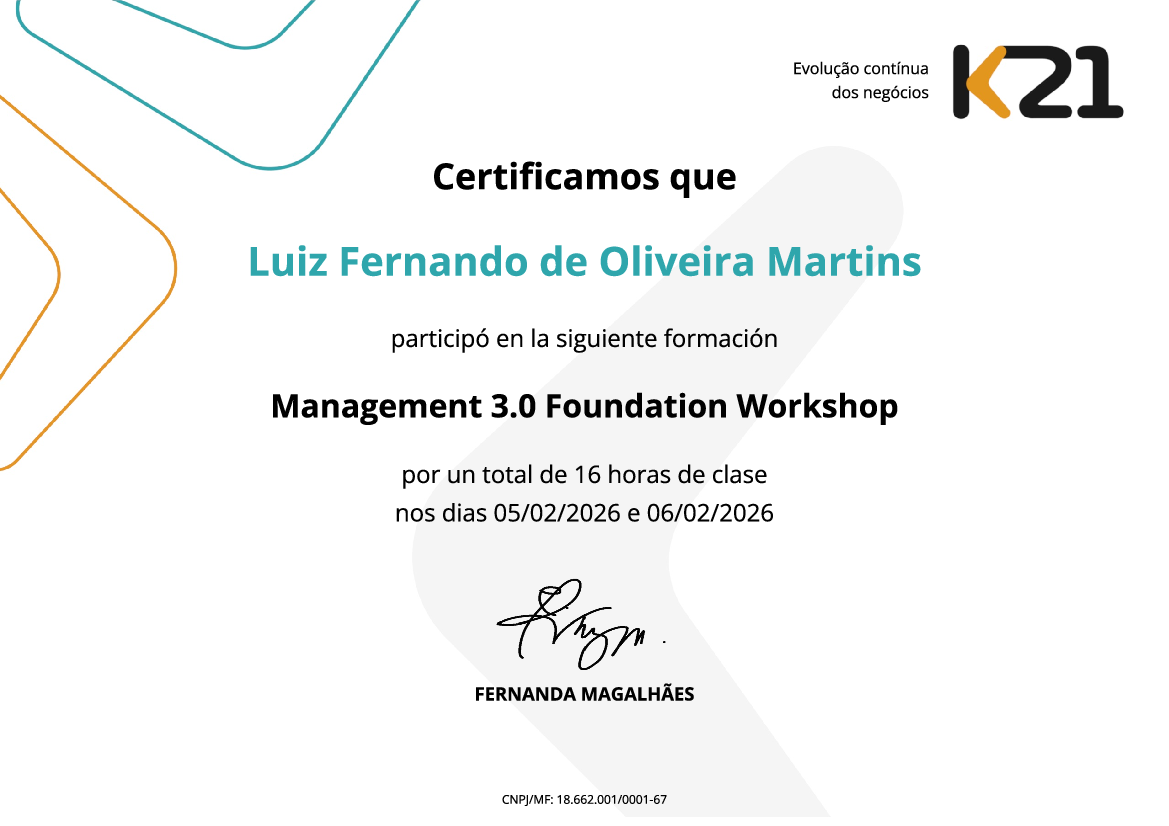 Certificado K21